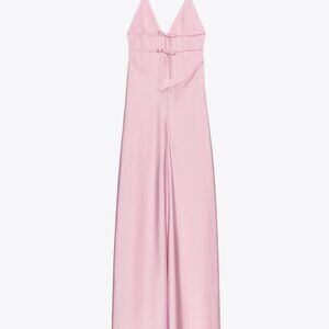 Zara Pink Satin Slip Dress NWT Size XS